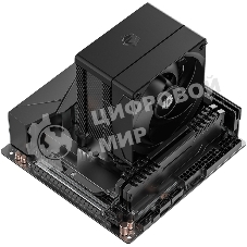 Кулер Cooler ID-Cooling SE-904-XT BLACK LGA1851/1700/1200/115X/AM5/AM4 (TDP 180W, PWM, 4 тепл.трубки прямого контакта, FAN 100мм) RET