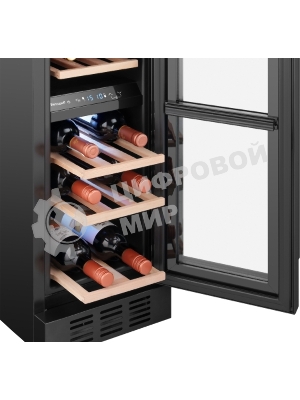 Винный холодильник Weissgauff WWCI-16 DB DualZone