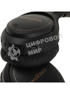 Беспроводные/проводные наушники Creative Zen Hybrid белый, полноформатные, Bluetooth + проводной, активное шумоподавление