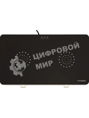 Плита настольная электрическая Hyundai HYC-0108 белый стеклокерамика (настольная)