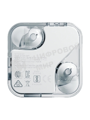 Наушники TWS NOTHING Ear белый, внутриканальные, Bluetooth, активное шумоподавление, до 8.5 ч