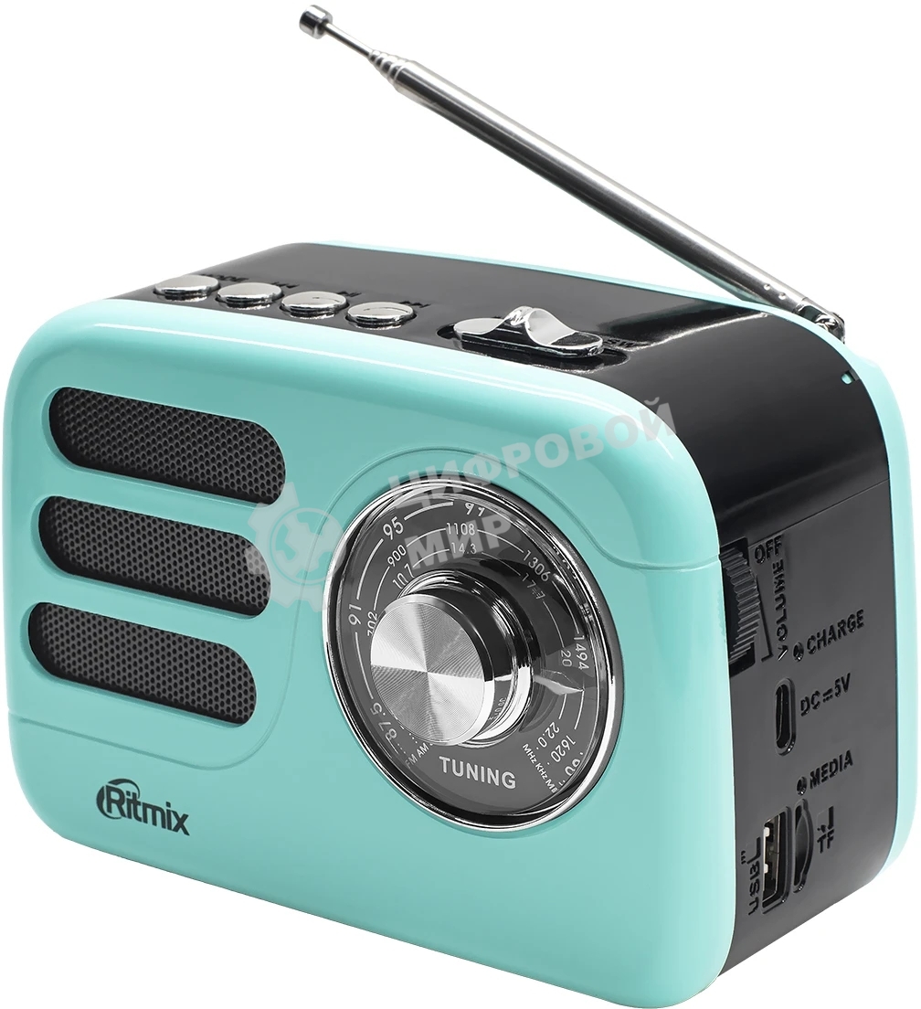 Радиоприемник Ritmix RPR-033 AZURE