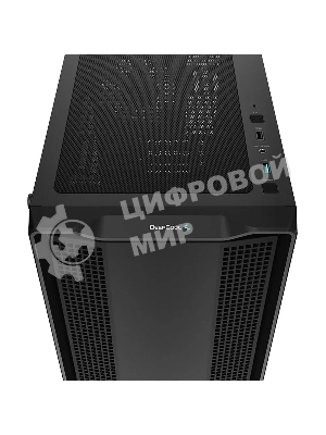 Компьютерный корпус DeepCool CC360 ARGb (R-CC360-BKAPM3-G-1) (mATX, без БП, 2xUSB, с окном)