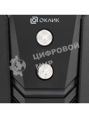 Акустическая система Оклик OK-423 2.1 черный 11Вт