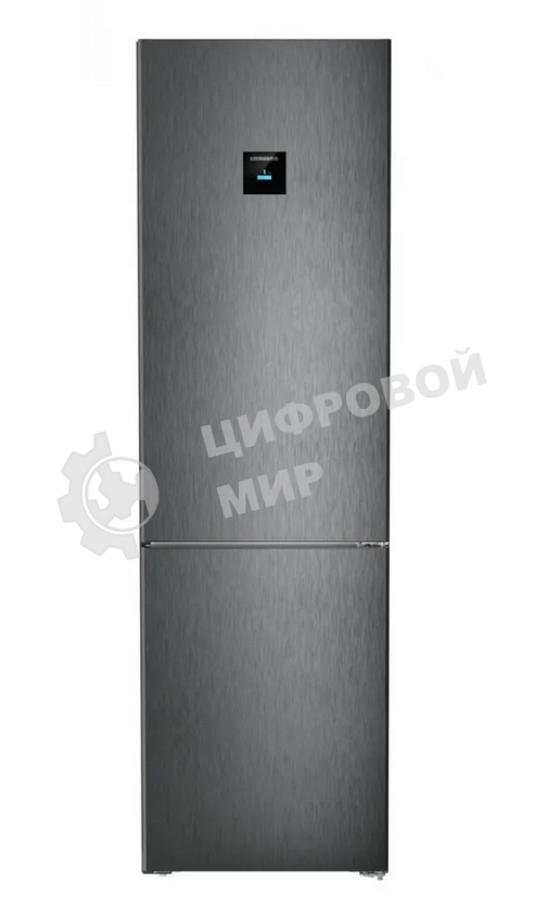 Холодильник Liebherr CNBDC 573I-22 001 черная нержавеющая сталь двухкамерный 266/94л морозилка снизу