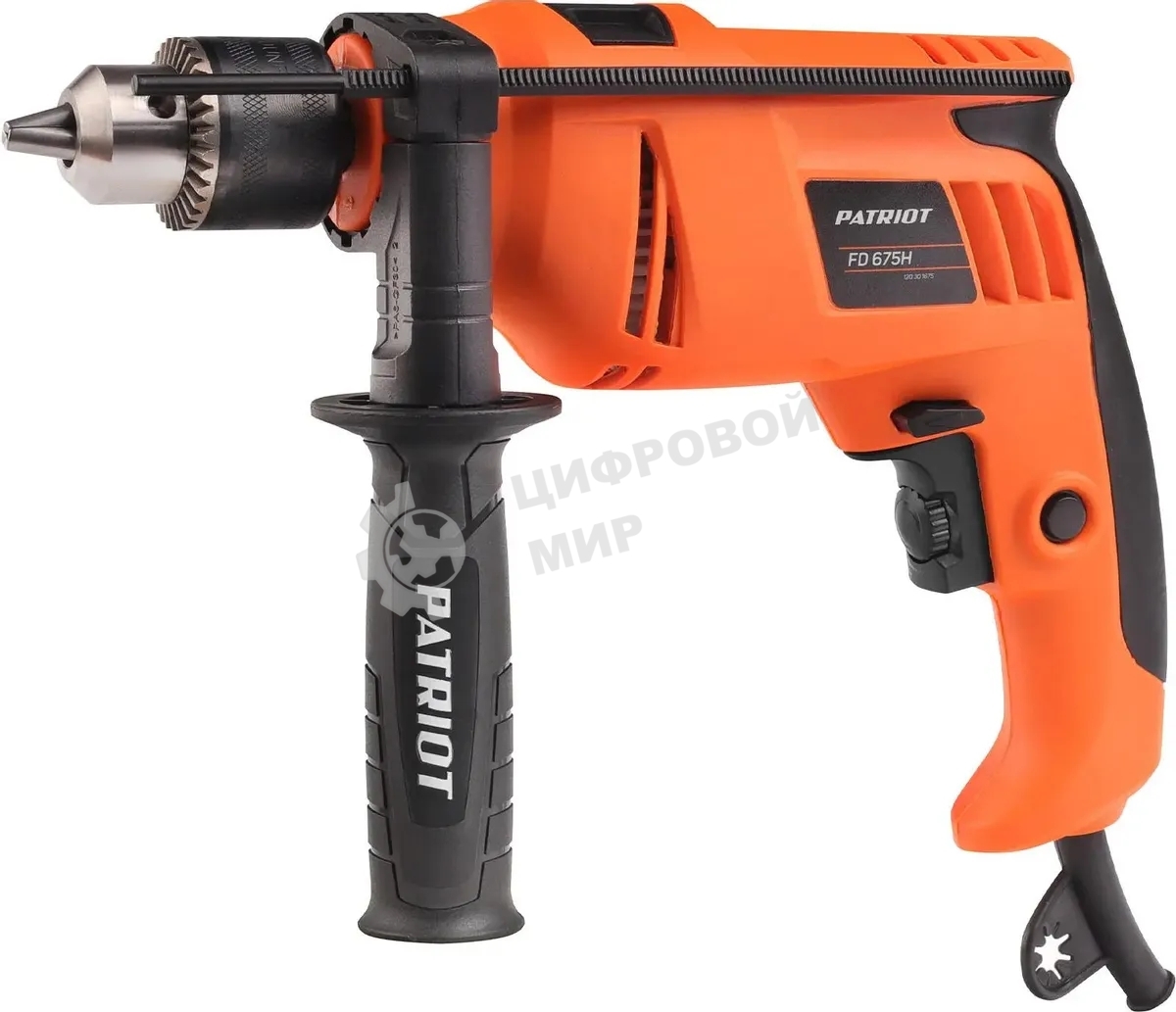 Дрель ударная Patriot FD 675H 675Вт ключевой реверс (120301675)
