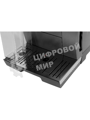 Кофемашина автоматическая DeLonghi Dinamica Plus ECAM380.95.TB черный/серый, исп. кофе - зерновой/молотый, 1.8 л, 1450 Вт, 15 Бар.
