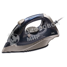 Утюг JVC JRI03 синий/серый, 2400 Вт, 20 +/- 5 г/мин, 120 г/мин, 300 мл