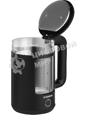 Чайник электрический Starwind SKG1053 1.7 л, 1800 Вт, черный