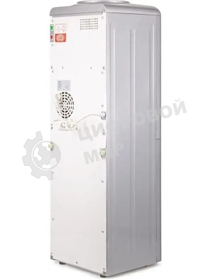 Кулер Aqua Work 17LDR напольный, электронный, серебристый/черный