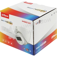 Камера видеонаблюдения аналоговая Dahua DH-HAC-HDW1200CLQP-IL-A-0280B-S6 2.8-2.8мм HD-CVI HD-TVI цв. корп.:белый (DH-HAC-HDW1200CLQP-IL-A-0280B)