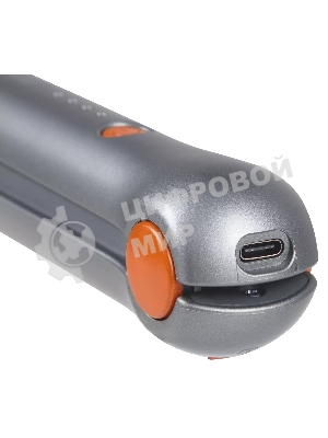 Выпрямитель для волос Leonord LE-1202W беспроводной, серый/оранжевый, 17 мм, 200 °C, 3 режима