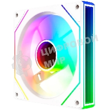 Вентилятор для корпуса Bloody CF-11 LCD ARGb 120х120x25 белый 4-pin 32дБ (упак.:1шт) (CF-11-ARGb120-WH) Ret