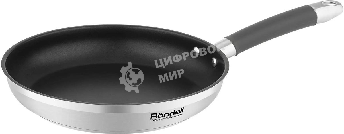 Сковорода Rondell Prime RDS-1676, 24 см, без крышки, стальной