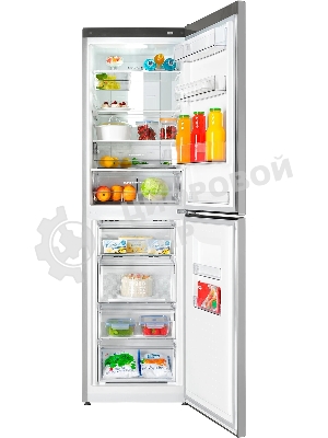 Холодильник Atlant ХМ-4625-189-ND серебристый двухкамерный 211/125л морозилка снизу, No Frost