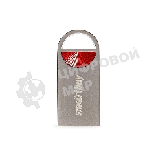 Флешка USB SmartBuy MC8 Metal Red (SB032GbMC8), 32Gb, USB 2.0, R/W 25/15, красный/серебристый