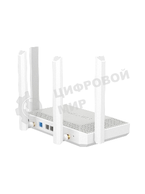 Гигабитный интернет-центр Netcraze Hopper 4G+ (NC-2312) с модемом 4G+, двумя слотами для SIM-карт, Mesh Wi-Fi 6 AX3000, 5-портовым Smart-коммутатором и многофункциональным портом USB 3.0