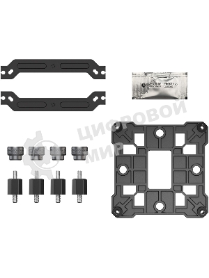 Кулер Cooler ID-Cooling SE-904-XT BLACK LGA1851/1700/1200/115X/AM5/AM4 (TDP 180W, PWM, 4 тепл.трубки прямого контакта, FAN 100мм) RET