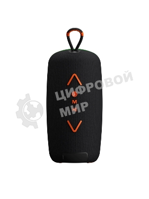 Колонка портативная Ural Молния Огонь черный/оранжевый 35W 1.1 BT/3.5Jack/USB-C 10м 2200mAh (без.бат)