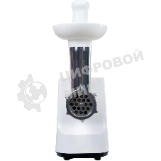 Мясорубка электрическая Oasis MG-LK1 белый, 1300 Вт, 1.5 кг/мин, реверс, защита от перегрузки, насадки - 4