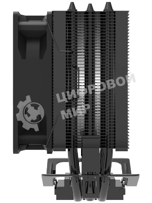 Кулер ZALMAN CNPS4X BLACK, 92мм FAN, 3 HEAT PIPES, 4-PIN PWM, 800-2000 RPM, 29DBA, HYDRO BEARING, LGA1700/1200/115x, AM5/AM4/AM3