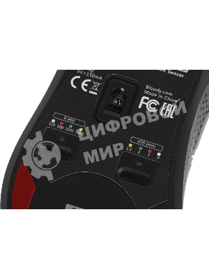 Мышь проводная A4Tech Bloody W90 Max черный, 10000 dpi, USB, кнопки - 10