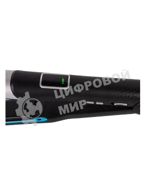 Выпрямитель для волос Rowenta Liss&Curl Ultimate shine SF6220D0 черный/металлик, 25 мм, 230 °C, 5 режимов