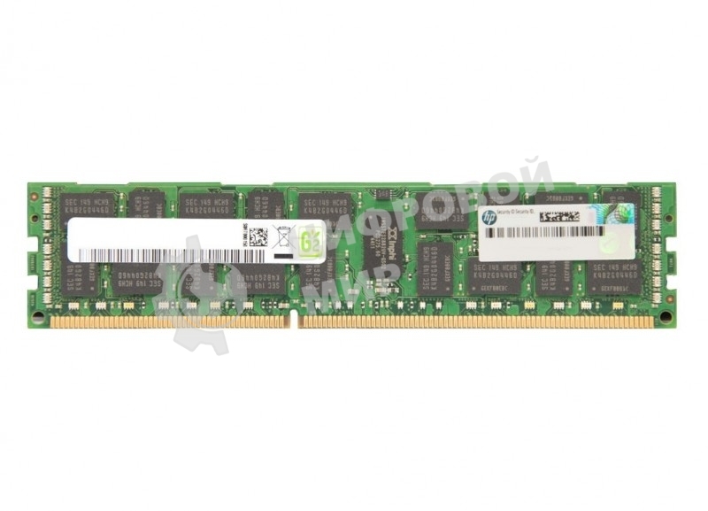 Оперативная память HPE, DDR3, 16GB (1x16 GB), 1333 MHz, CL9, ECC, RDIMM