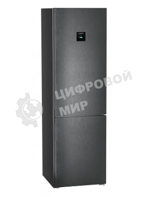 Холодильник Liebherr CNBDC 573I-22 001 черная нержавеющая сталь двухкамерный 266/94л морозилка снизу