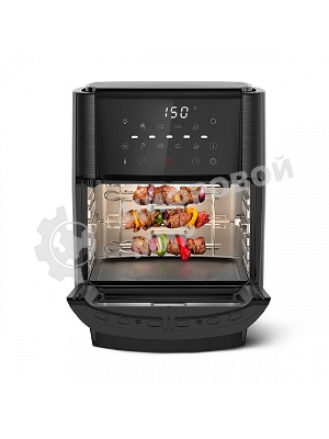 Аэрогриль BQ GR2009 белый, 1800 Вт, 12 л, сенсор, 8 программ