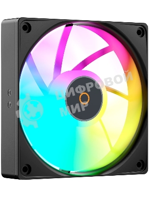 Кулер для процессора Ocypus Delta A40 EX BK ARGB, 120мм ARGB FAN, 4 HEAT PIPES, 4-PIN PWM, 500-1800 RPM, 29DBA, HYDRO BEARING, LGA115X/1200/1700/18XX, AM4/AM5