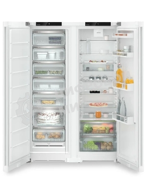 Холодильник Liebherr XRF 5220-22 001 (SFNd 5227-22 001 + SRd 5220-22 001) белый двухкамерный 398/271л морозилка сбоку, No Frost, Side by Side