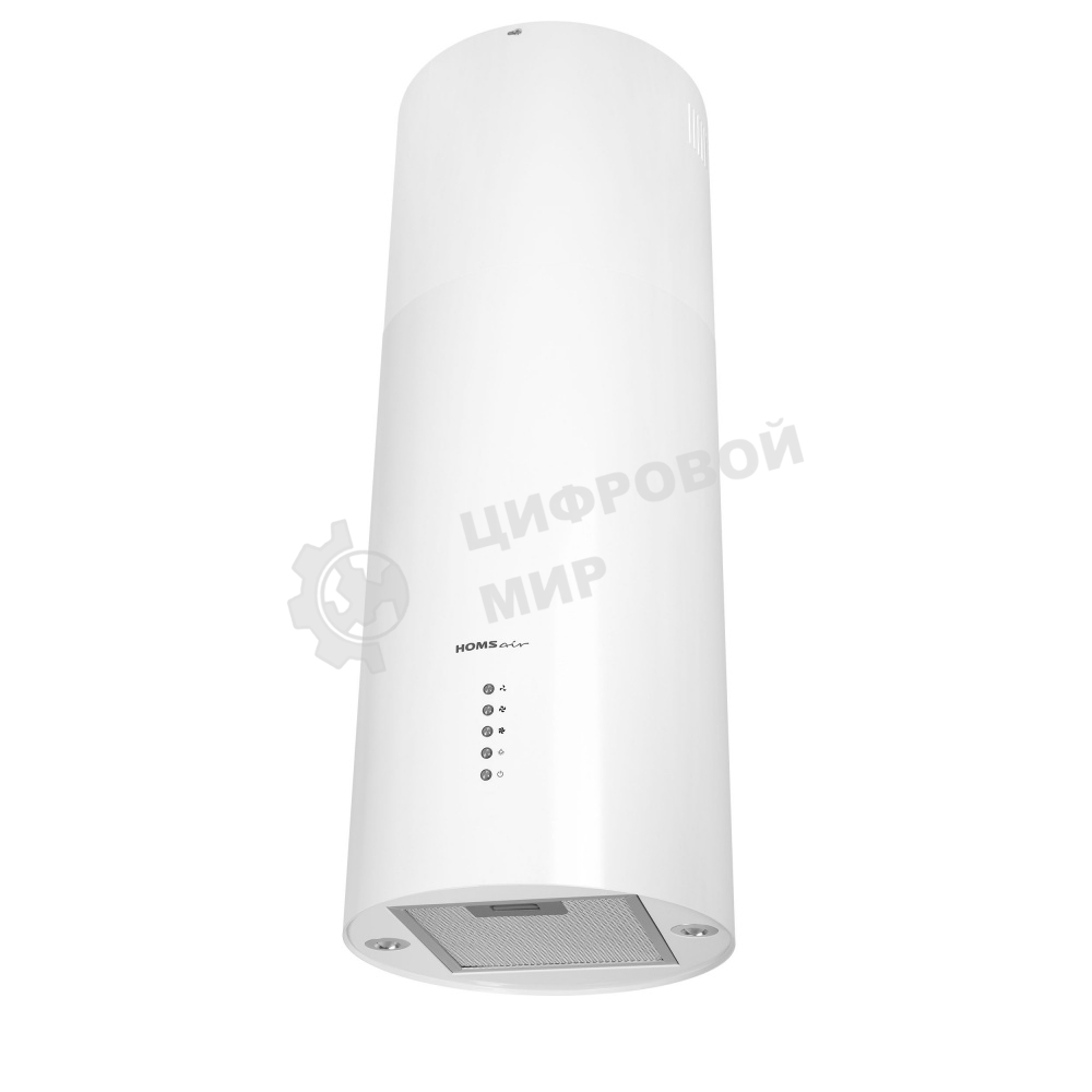 Вытяжка островная HOMSair ART 1050IS 35 белый, 35 см, 1050 куб. м/ч, 63 дБ