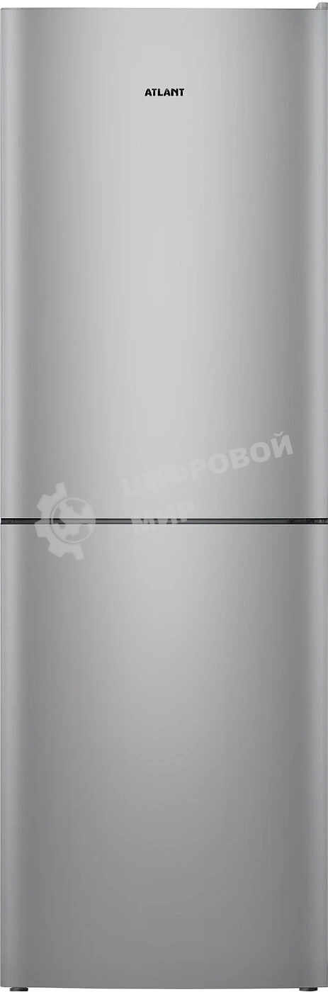 Холодильник Atlant ХМ-4612-181 серебристый двухкамерный 182/119л морозилка снизу