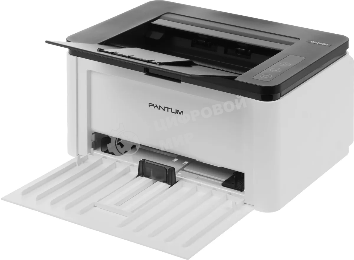 Принтер лазерный черно-белый (монохромный) Pantum BP1800, A4, 18 стр/мин, USB 2.0, белый BP1800