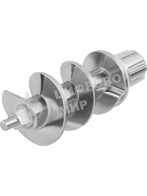 Мясорубка электрическая LEONORD LE-17705 Premium черный, 3000 Вт, 3.0 кг/мин, реверс, металлический лоток, насадки - 6