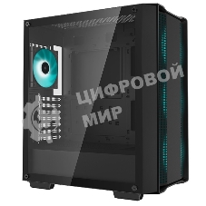 Компьютерный корпус Deepcool CC560 V2 черный без БП ATX 4x120мм 1xUSB 2.0 1xUSB 3.0 audio bott PSU