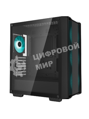 Компьютерный корпус Deepcool CC560 V2 черный без БП ATX 4x120мм 1xUSB 2.0 1xUSB 3.0 audio bott PSU