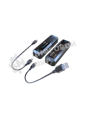 Конвертер Infobit [iTrans DU-TR-22C] (приемник/передатчик) Dante - USB Аудио 2 -канальный, порт USB-C.1xRJ45(Dante). Питание PoE.