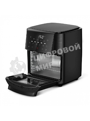 Аэрогриль BQ GR2009 белый, 1800 Вт, 12 л, сенсор, 8 программ