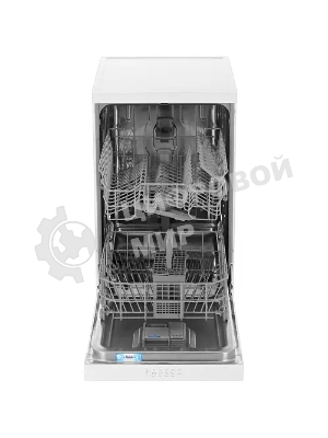 Посудомоечная машина HOTPOINT HFS 1C57, белый, 44.8 см, 10 компл., 49 дБ, класс A