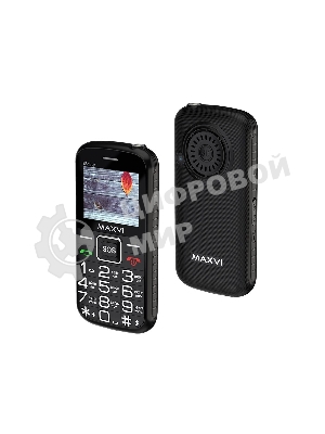 Мобильный телефон Maxvi B5ds up черный