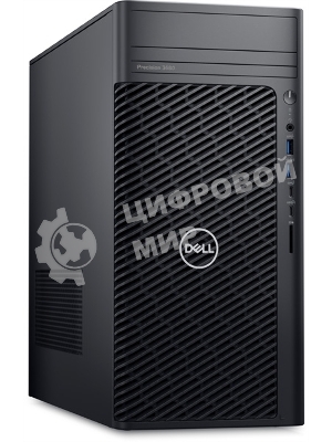 Компьютер Dell Precision 3680 Tower Core i7-14700 (2,1GHz) 16GB (1x16GB) DDR5, 512GB SSD, Nvidia RTX A2000, 12GB GDDR6, 1000W, TPM, No Optical Drive, Win11Pro Multilang, 1YW