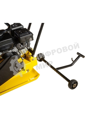 Виброплита бензиновая Huter VP-35W 4870 Вт 6.5 л.с., 25 кН, подошва 580х500 мм, 1050 м2/ч, 105 дБ