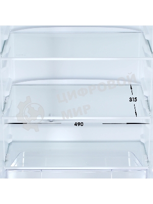 Холодильник Nordfrost NRT 145 132 серебристый двухкамерный 209/68 л морозилка сверху, ручная разморозка