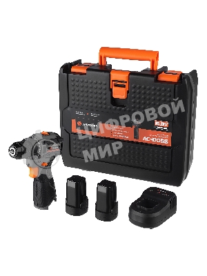 Дрель-шуруповерт Anycons AC-DO55, 16 В, 2 Ач, 55 Нм, бесщеточный