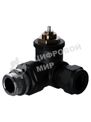 Набор термостатический трехосевой Royal Thermo Design Pro 15мм М30х1,5 черный