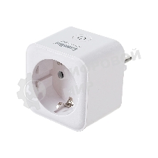 Умная розетка Camelion BNS/SH-1/16A/WIFI (Розетка одинарная 16A 3680В, WiFi+ Счетчик+Контроль)