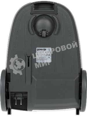 Пылесос Gorenje VC2301SPWCY белый, 400/2300 Вт, уборка сухая, пылесборник контейнер 1.7 л