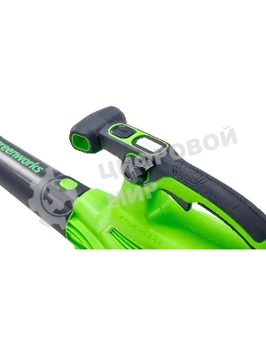 Воздуходув-Садовый Пылесос аккумуляторный GreenWorks GD40BVII, 40V, бесщеточный, без АКБ и ЗУаккумуляторный (2406907)